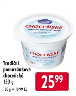Qanto Chocenske tradiční pomazánkové nabídka