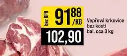 Jip Vepřová krkovice bez kosti bal. cca 3 kg 1kg nabídka