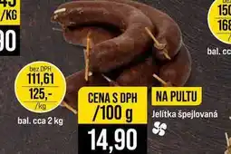 Jip Jelitka špejlovaná nabídka