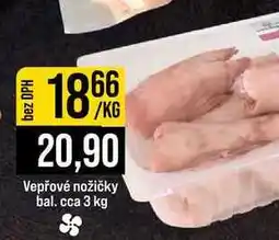 Jip Vepřové nožičky bal. cca 3 kg 1kg nabídka
