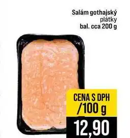Jip Salám gothajský plátky bal. cca 200 g 100g nabídka