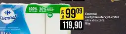 Jip Essential kuchyňské utěrky 3-vrstvé ultra absorbční 6 ks nabídka