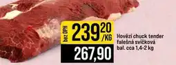 Jip Hovězí chuck tender falešná svíčková bal. cca 1,4-2 kg 1kg nabídka