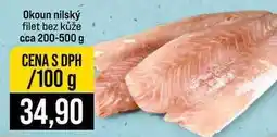Jip Okoun nilský filet bez kůže cca 200-500 g 100g nabídka