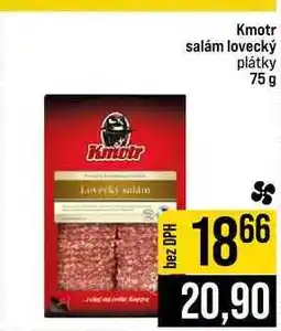Jip Kmotr salám lovecký plátky nabídka