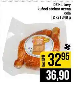 Jip DZ Klatovy kuřecí stehna uzená celá (2 ks) nabídka