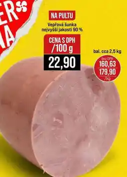 Jip Vepřová šunka nejvyšší jakosti 90% nabídka