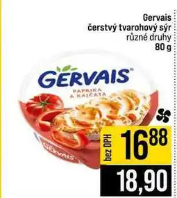 Jip Gervais čerstvý tvarohový sýr různé druhy nabídka