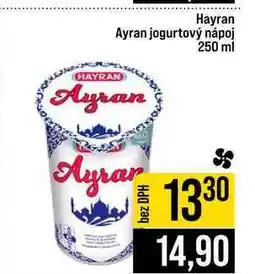 Jip Hayran Ayran jogurtový nápoj nabídka