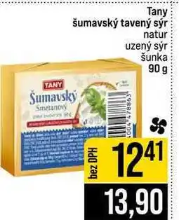 Jip Tany šumavský tavený sýr natur uzený sýr šunka nabídka
