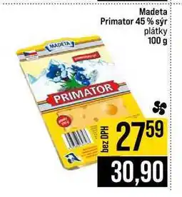 Jip Madeta Primator 45% sýr plátky nabídka