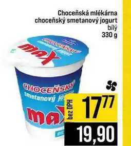 Jip Choceňská mlékárna choceňský smetanový jogurt bílý nabídka
