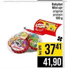 Jip Babybel Mini sýr original protein nabídka