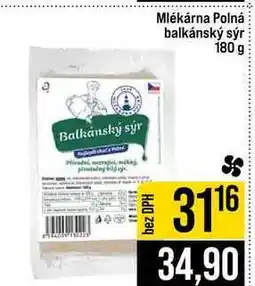 Jip Mlékárna Polná balkánský sýr nabídka