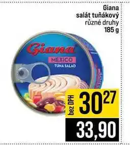 Jip Giana salát tuňákový různé druhy nabídka