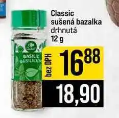 Jip Classic sušená bazalka drhnutá nabídka