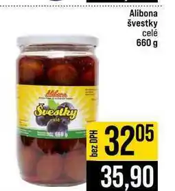 Jip Alibona švestky celé nabídka