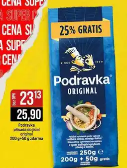 Jip Podravka přísada do jídel original 200 g+50 g zdarma nabídka