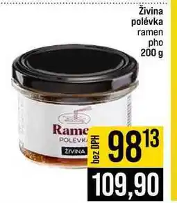 Jip Živina polévka ramen pho nabídka