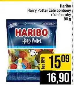 Jip Haribo Harry Potter želé bonbony různé druhy nabídka