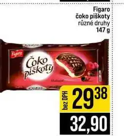 Jip Figaro čoko piškoty různé druhy nabídka