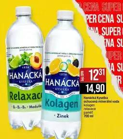 Jip Hanácká Kyselka ochucená minerální voda kolagen relaxace paměť nabídka