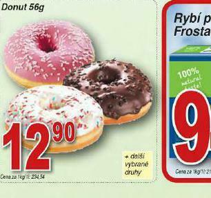 Lidl Donut nabídka