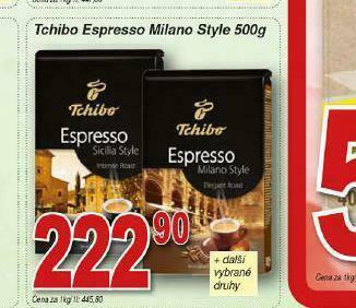 Lidl Tchibo espresso milano style nabídka