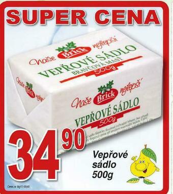 Lidl Vepřové sádlo nabídka