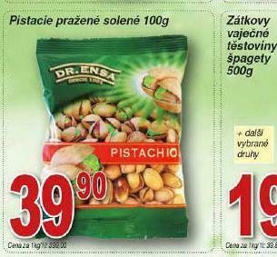Lidl Pistácie pražené solené nabídka