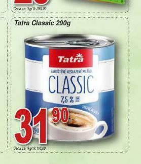 Lidl Tatra classic nabídka