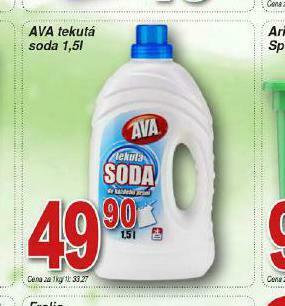 Ava tekutá soda