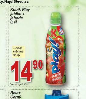 Kubík play jablko + jahoda