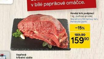 Tesco Hovězí krk podplečí nabídka