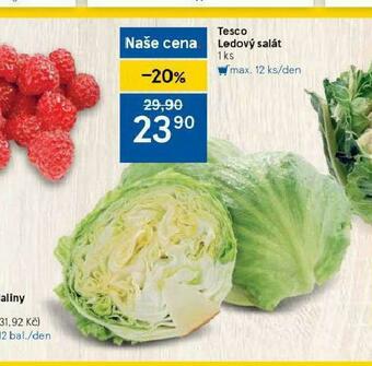 Tesco Ledový salát nabídka