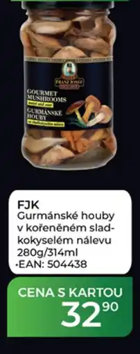 Tamda Foods FJK Gurmánské houby v kořeněném slad- kokyselém nálevu nabídka