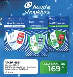 Tamda Foods head & shoulders gentleman set nabídka