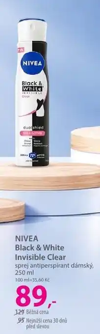 Nivea Black & White Invisible Clear