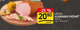 Flop LE&CO Kladenská pečeně nabídka