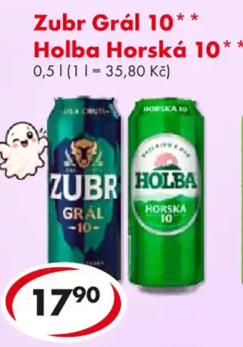 Zubr Grál 10 Holba Horská 10