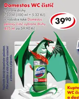 CBA Domestos WC čistič nabídka