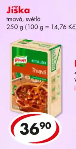 CBA Knorr jíška tmavá nabídka