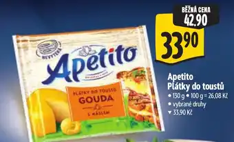 Apetito plátky do toustů gouda s máslem