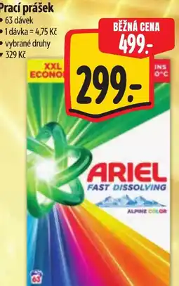 Albert Ariel prací prášek nabídka