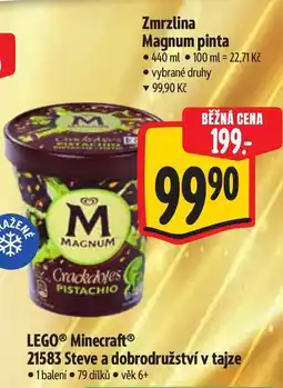 Albert Magnum zmrzlina crackadole pistachio nabídka