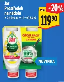 Albert Jar prostředek na nádobí nabídka