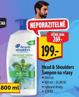 Albert Head & Shoulders Šampon na vlasy nabídka