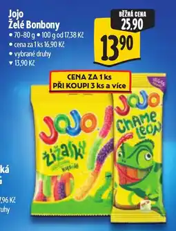 Albert Jojo želé bonbony nabídka