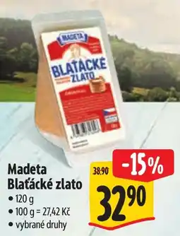 Albert Madeta Blaťácké zlato nabídka
