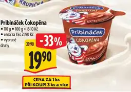 Albert Pribináček Čokopěna nabídka